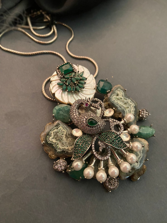 Peacock Necklace