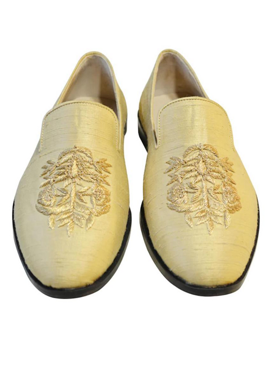 Silk Embroidered Shoes