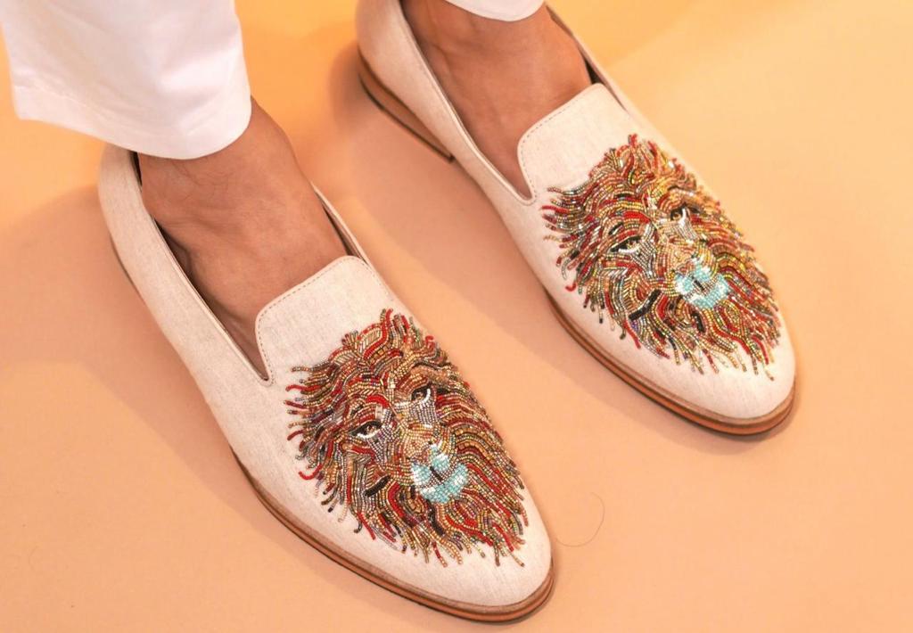 Silk Embroidered Shoes