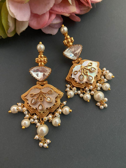 Pendientes de nácar