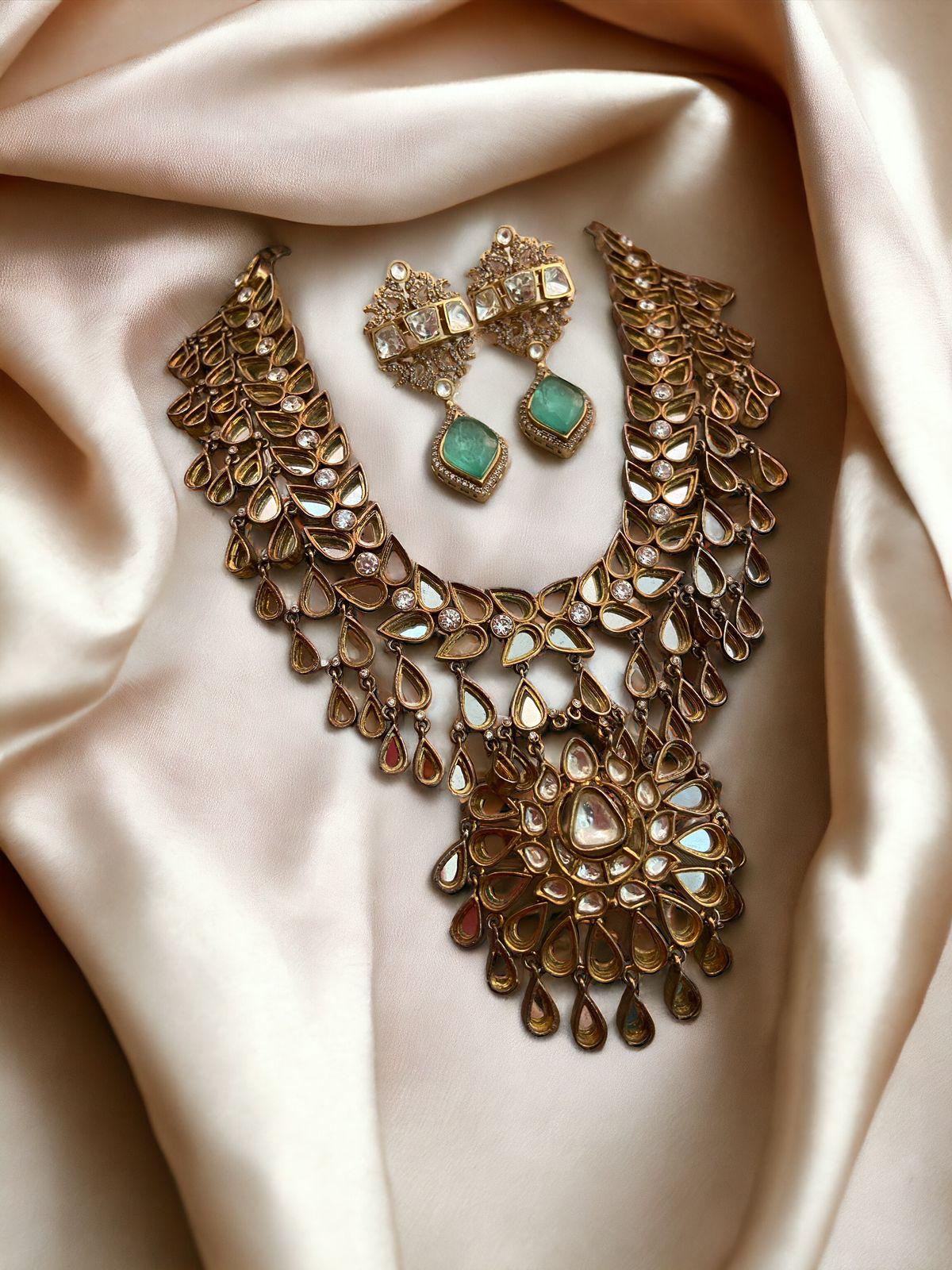 Mirror Work Necklace