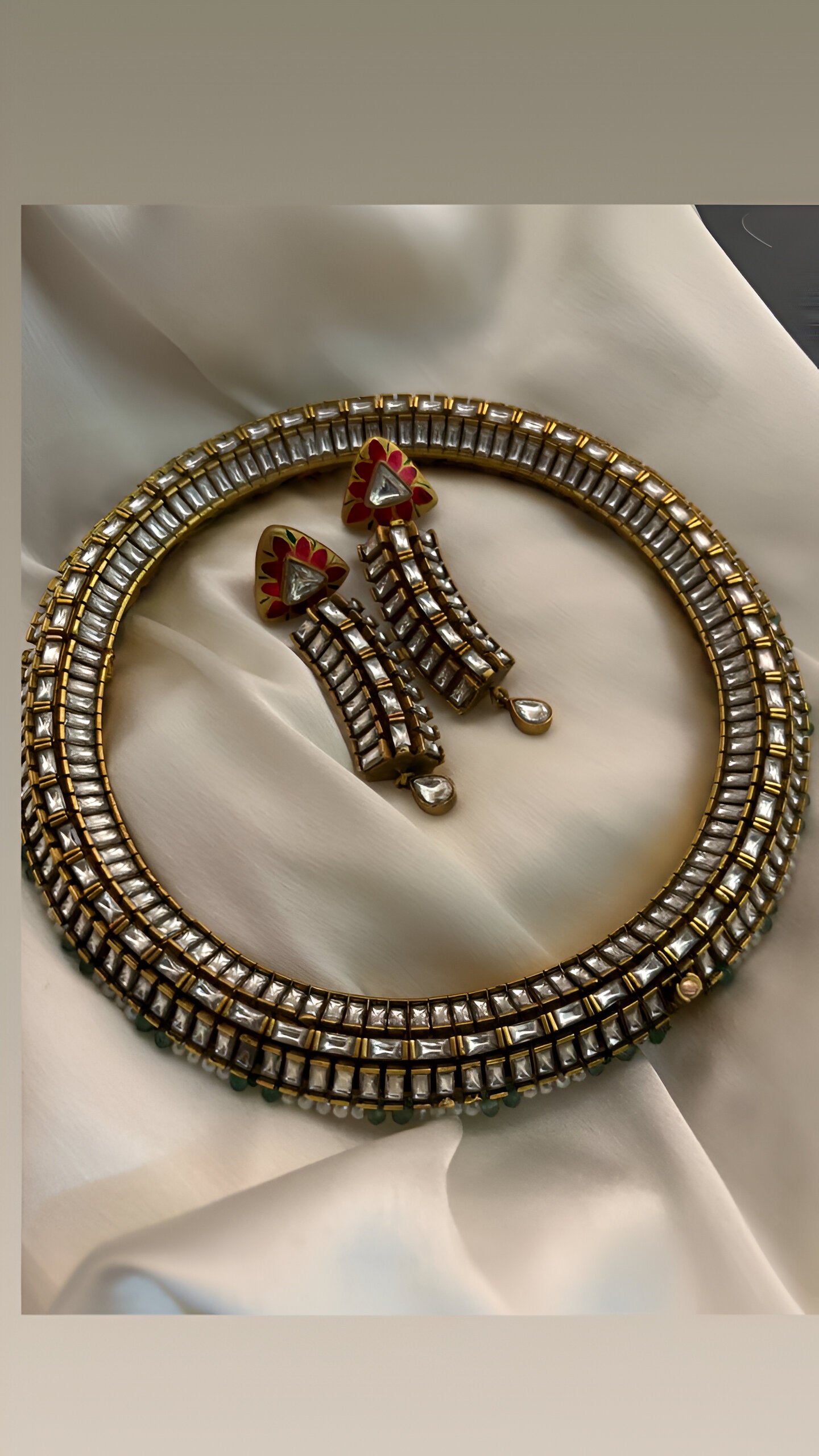 Hasli Style Choker & Earrings