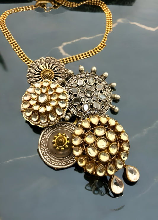 Kundan Crystal Necklace