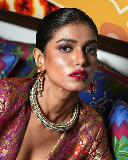 Hasli Style Choker & Earrings